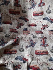 Stoffrest Dekostoff Gobelin  mit Spielzeugen  100x140 cm