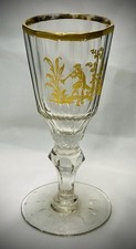 Barock Glas Kelchglas