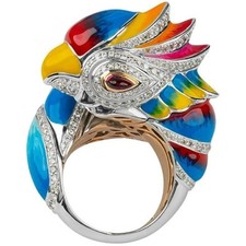 4,10 kt Saphir, Rubin &