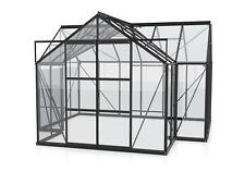 Vitavia Gewächshaus Sirius 383x383cm 13m² ESG Glas inkl.Fundament Alu schwarz
