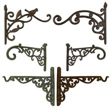 Wandhänger Wandhaken Wandhalter Wandhalterung Gusseisen f. Blumenampeln Laternen