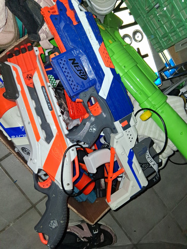 Nerf dartblaster konvolut set - nerf,