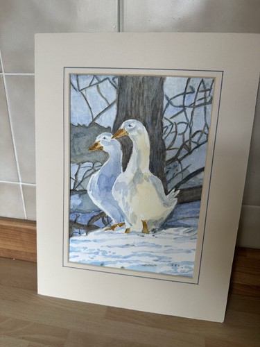 Original aquarell gemälde - original,