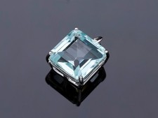 Aquamarin Anhänger 7,70 ct