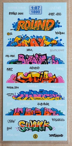 Decals 1890 graffiti - tl-decals, h0