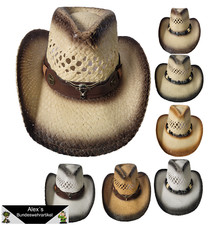Cowboyhut Westernhut Western Cowboy Sonnenschutz Neu 2023