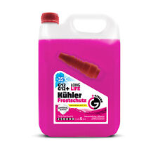 Kühlerfrostschutz G12 / G12+ | Kühlflüssigkeit 5 Jahre bis -35°C | 5L