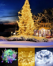 10-100M LED Fairy Lights Electricity Christmas Outdoor Indoor Party Lighting