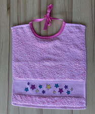 Lätzchen, Baby, pink, Sterne