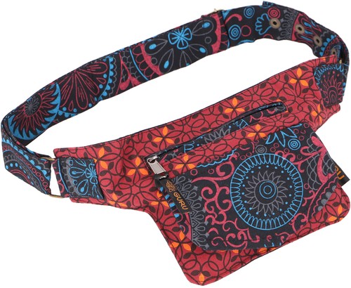 Farbenfrohe gürteltasche - farbenfrohe,