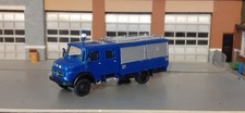 Preiser Mercedes THW Kein Feuerwehr GKW MKW Eigenbau In 1/87