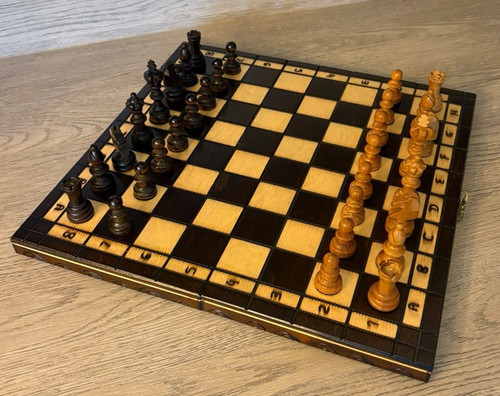 Vintage staunton holz - vintage,