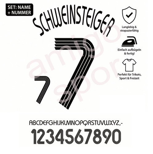 Name nummer set für - set, wm