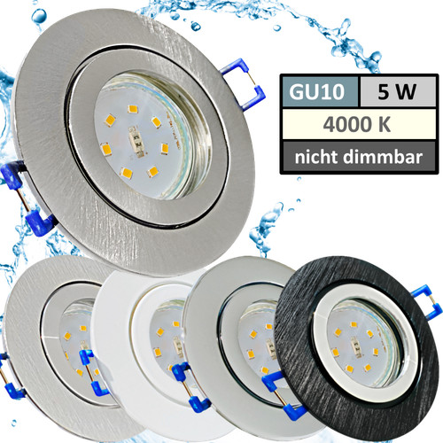 Led einbaustrahler bad - led,