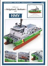 HMV Verlag 3434 - Zollkreuzer Helgoland / Borkum mit Lasercut 4434 ,  1:250