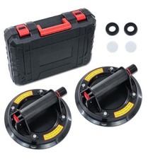 2er-Set 8.2" Saugheber Fliesenheber Glassauger Tragkraft Max 200Kg Vakuum Fliese