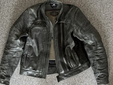 Motorrad Lederjacke Größe 50 Schwarz Gebraucht Guter Zustand