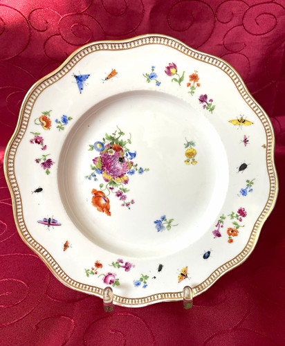 Meissen porzellan teller - porzellan,