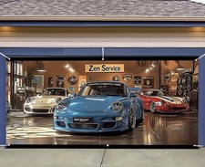 PorscheCarrera RSR 911 Polyester Poster/Banner180x400 Werkstatt CupRennsport3643