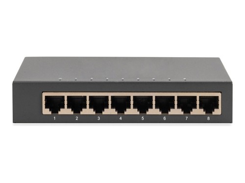 Digitus port gigabit switch - 8-port,
