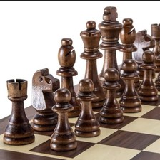 Holz Schachfiguren Staunton