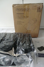 Babyfußsack 93x56cm schwarz Fußsack Winter Baby Kinderwagen mit Handwärmer, neu