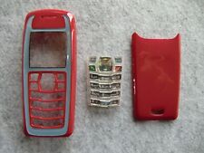 Nokia Handy 3100 Front Cover + Back Cover + Tastatur - Rot Optik -  Nachbau