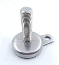 Stellfuß M20 gedämpft zur Bodenbefestigung Spindelhöhe 70mm Maschinenfuß