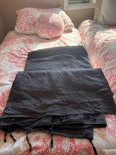 Ikea navy blue queen size - queen,
