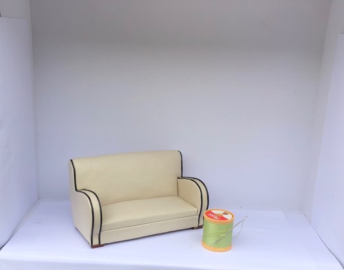 Art deco sofa maßstab - art,
