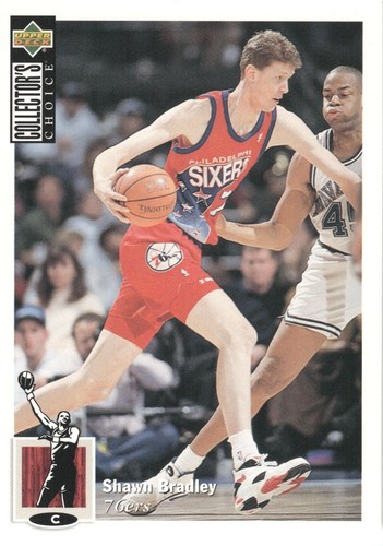 Shawn bradley 76ers - upper, deck