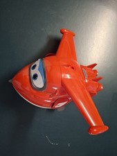 Super Wings Flugzeug , Jet, Groß Mit Ausklappbarem Fahrwerk, Gebraucht