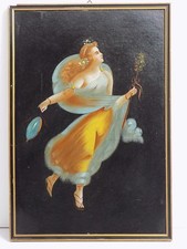 Antikes Gemälde Tanzende