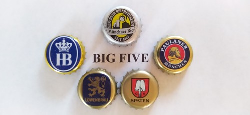 Bier kronkorkenmagnet - bier,