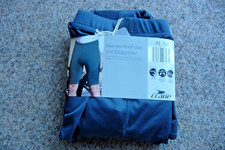 crane , Radhose Herren, Gr. XL 56, petrol, mit Sitzpolster, 82 % Polyester