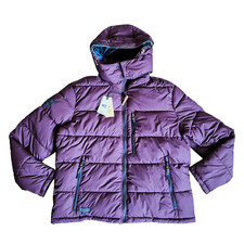 Camel Active Herren Jacke Steppjacke Gr XXL (58) Bordeaux Mit Kapuze Winterjacke