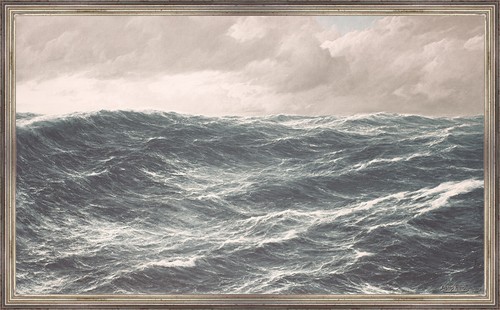 Sturm auf der nordsee marine - der,