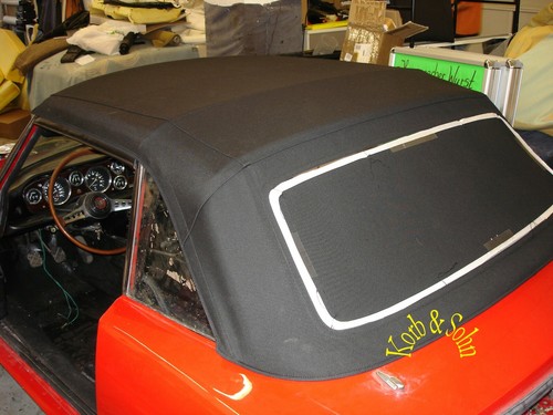 Fiat 124 spider - spider, verdeck