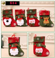 4 Stück Weihnachtsstrümpfe