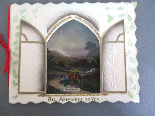 Vintage weihnachtsgrußkarte - vintage,