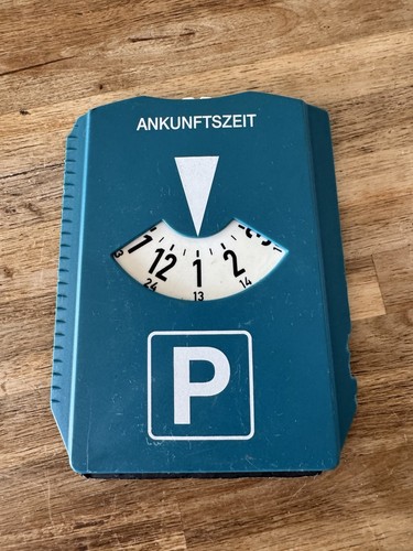 Parkscheibe kunzmann blau - parkscheibe,