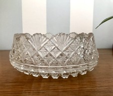 Antik Bleikristall Schale