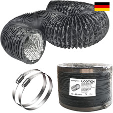 PVC Alu Flexrohr 204mm 2,5m