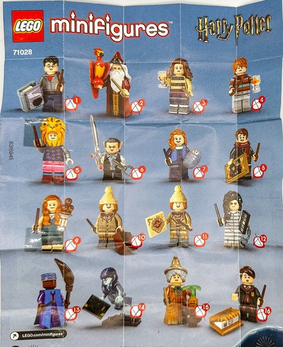 Lego minifiguren 71028 harry - lego,