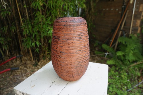Vase spara brutalist braun - vase,