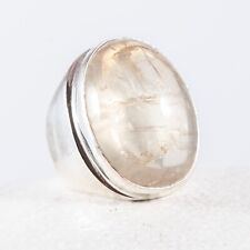 925 Sterlingsilber, großer Silberring, Ring, Citrin, sehr edel, massiv Gr. 59