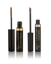 Kosmetik Augenbrauen Puder + Augenbrauen Mascara "braun"       P559