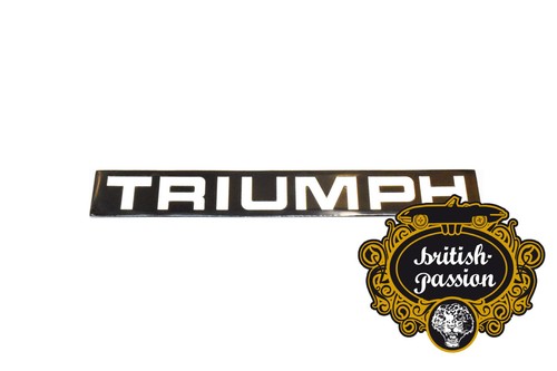 Schriftzug aufkleber triumph - schriftzug,
