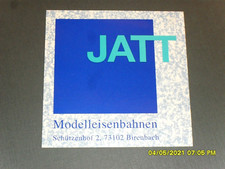 Aufkleber / Sticker + Jatt Modelleisenbahnen + TT - Spur + Birenbach