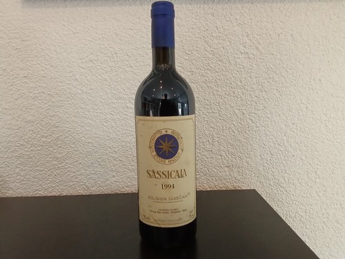 Sassicaia 1994 rotwein aus - sassicaia, der